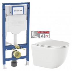 GEBERIT Duofix bez tlačidla + WC INVENA TINOS  + SEDADLO (111.300.00.6 NO1)