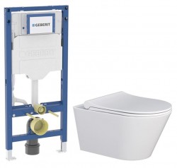 GEBERIT Duofix bez tlačidla + WC MYJOYS MY1 + SEDADLO (111.300.00.6 MY1)