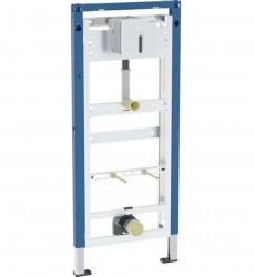 GEBERIT - Duofix Montážny prvok pre pisoár, 112-130 cm, univerzálny, na ovládanie splachovania pisoárov Basic, matný chróm (111.695.46.6)