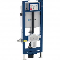 GEBERIT - Duofix Montážny prvok pre závesné WC, 112 cm, so splachovacou nádržkou Sigma 12 cm, bezbariérový (111.396.00.5)