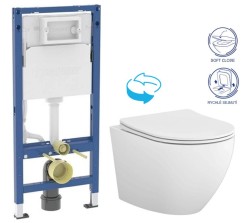GEBERIT DuofixBasic bez tlačidla + WC CERSANIT DESSE VORTEX /VÍROVÉ SPLACH/  + SEDADLO (458.103.00.2 X ES1)