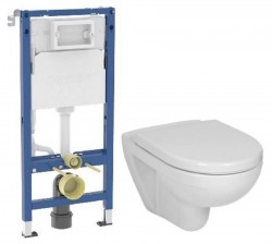 GEBERIT DuofixBasic bez tlačidla + WC JIKA LYRA PLUS + SEDADLO duraplastu (458.103.00.2 X LY6)