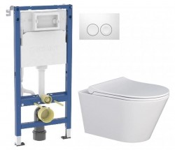 GEBERIT DuofixBasic s bielym tlačidlom DELTA21 + WC MYJOYS MY1 + SEDADLO (458.103.00.2 21BI MY1)