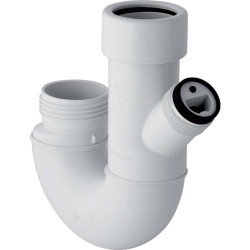 GEBERIT - Dvojkomorová zápachová uzávierka na prípojku zariadenia, d 40 mm, G 1 (252.053.11.1)