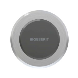 GEBERIT - Elektronické oddialené ovládanie splachovania typ 10, sieťové napájanie, kefovaná nerezová (115.936.SN.6)