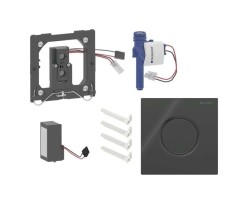 GEBERIT - Elektronické ovládanie splachovania pisoárov typ 01, sieťové napájanie, čierna (116.021.DW.5)