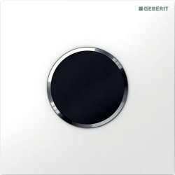 GEBERIT - Elektronické ovládanie splachovania pisoárov typ 10, batériové napájanie, biela/chróm (116.035.KJ.1)