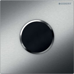 GEBERIT - Elektronické ovládanie splachovania pisoárov typ 10, batériové napájanie, kefovaná nehrdzavejúca oceľ (116.035.SN.1)