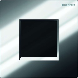 GEBERIT - Elektronické ovládanie splachovania pisoárov Typ 30, batériové napájanie, lesklý chróm (116.037.KH.1)