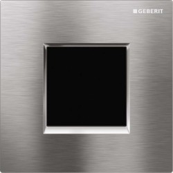 GEBERIT - Elektronické ovládanie splachovania pisoárov Typ 30, sieťové napájanie, kefovaný chróm (116.027.KX.1)