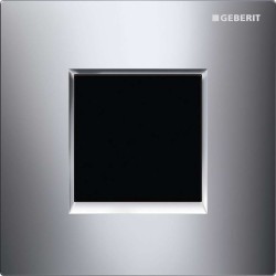 GEBERIT - Elektronické ovládanie splachovania pisoárov Typ 30, sieťové napájanie, lesklý chróm (116.027.KH.1)