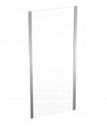 GEBERIT - GEO Sprchová stena 90x190 cm, strieborná/číre sklo (560.127.00.2)