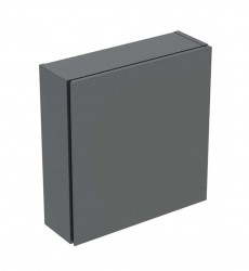 GEBERIT - iCon Skrinka 45x47x15 cm, 1 dvierka, pánty L/P, lávová (502.319.JK.1)