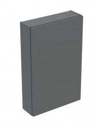 GEBERIT - iCon Skrinka 45x70x15 cm, 1 dvierka, pánty L/P, lávová (502.318.JK.1)