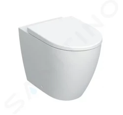 GEBERIT - iCon Stojace WC s doskou SoftClose, vodorovný odpad, Rimless, biela (502.383.JT.1)