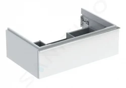 GEBERIT - iCon Umývadlová skrinka, 740x247x476 mm, 1 zásuvka, lesklá biela (502.311.01.2)