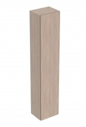 GEBERIT - iCon Vysoká skrinka 180x36x29 cm, 1 dvierka, pánty L/P, dub (502.316.JH.1)