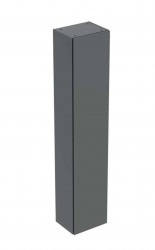 GEBERIT - iCon Vysoká skrinka 180x36x29 cm, 1 dvierka, pánty L/P, lávová (502.316.JK.1)