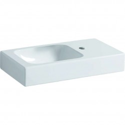 GEBERIT - iCon xs Umývadlo, 53x31 cm, s KeraTect, biele (124053600)
