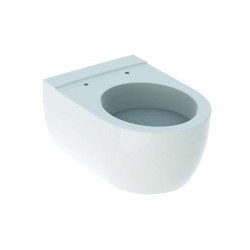 GEBERIT - iCon Závesné WC, 350 mm x 530 mm, biele - klozet, s KeraTect (204000600)
