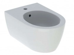 GEBERIT - iCon Závesný bidet, 530x355 mm, otvor na batériu, KeraTect, biela (501.898.00.8)