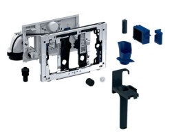 GEBERIT - Jednotka odsávania zápachu DuoFresh, automatické spúšťanie, na splachovaciu nádržku Sigma 12 cm, chróm (115.050.21.2)