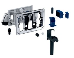 GEBERIT - Jednotka odsávania zápachu DuoFresh, manuálne spúšťanie, na splachovaciu nádržku Sigma 12 cm, chróm (115.051.21.2)
