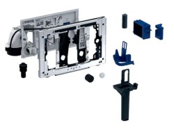 GEBERIT - Jednotka odsávania zápachu DuoFresh, manuálne spúšťanie, na splachovaciu nádržku Sigma 8 cm, antracit (115.053.BZ.2)