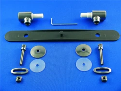 GEBERIT - K.ND Kĺby nerez pozvoľné, pánty k sedátku iCon, 4U, Renova Nr.1 598134000 (598134000)