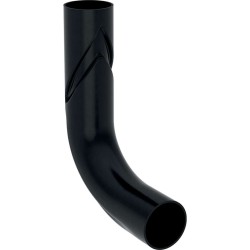 GEBERIT - Koleno PE BottomTurn, d 110 mm, čierna (367.615.16.1)