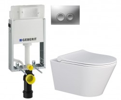 GEBERIT KOMBIFIXBasic vr. matného tlačidla DELTA 25 + WC MYJOYS MY1 + SEDADLO (110.100.00.1 21MA MY1)