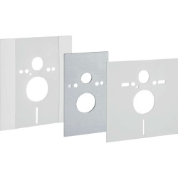 GEBERIT - Krycia doska so súpravou na tlmenie hluku, pre prvok Duofix na závesné WC (115.396.00.1)