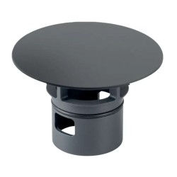 GEBERIT - Kryt ventilu pre pripojenie umývadla Clou, matná čierna (241.993.14.1)