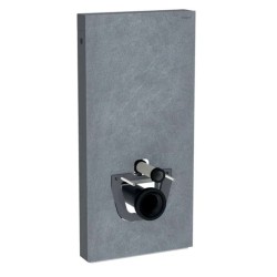 GEBERIT - Monolith Sanitárny modul pre závesné WC, 101 cm, bočný prívod vody, vzhľad bridlice (131.022.00.5)