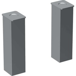 GEBERIT - Nábytkové nožičky, 2 ks, chróm (500550000)
