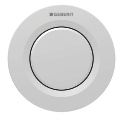 GEBERIT - Oddialené ovládanie splachovania typ 01, easy to clean, matný chróm (116.040.JQ.1)