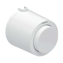 GEBERIT - Oddialené ovládanie splachovania typ 01, pre nádržku pod omietku 8 cm, alpská biela (116.047.11.1)