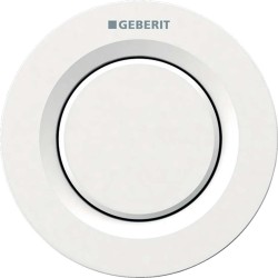 GEBERIT - Oddialené ovládanie typ 01, pneumatické, na 1 množstvo splachovania, alpská biela (116.040.11.1)