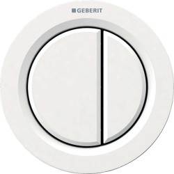 GEBERIT - Oddialené ovládanie typ 01, pneumatické, na 2 množstvá splachovania, alpská biela (116.050.11.1)
