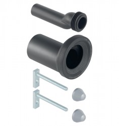 GEBERIT odpadová pripojovacia sada pre závesné WC, excentrická (405.116.00.1)