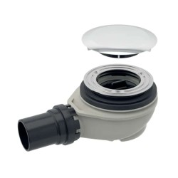 GEBERIT - Odtoková súprava, s krytom odpadového ventilu, lesklý chróm (150.552.21.1)