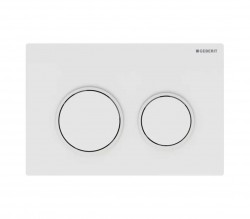 GEBERIT - Omega20 Ovládanie splachovania, biela (115.085.11.1)