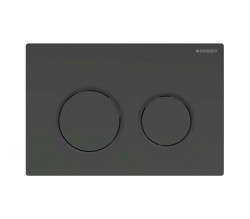 GEBERIT - Omega20 Ovládanie splachovania, čierna (115.085.DW.1)