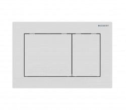 GEBERIT - Omega30 Ovládanie splachovania, matná biela (115.080.01.1)