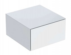 GEBERIT - ONE Bočná skrinka, 45x25x47 cm, 1 zásuvka, lesklá biela (505.078.00.1)
