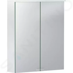 GEBERIT - Option Zrkadlová skrinka s osvetlením, 560x675x180 mm, biela (500.258.00.1)