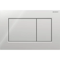 Geberit ovládacie tlačidlo SIGMA01 SQUARE chróm lesk HRANATÉ plast (115.660.21.1)