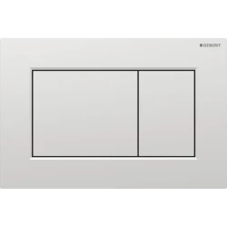 Geberit ovládacie tlačidlo SIGMA01 SQUARE chróm matné HRANATÉ plast (115.660.JQ.1)