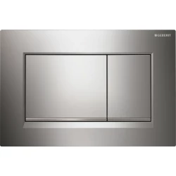 Geberit ovládacie tlačidlo SIGMA20 hranaté chrómlesk/chrómmat/chrómlesk, plastová (115.883.KH.1)