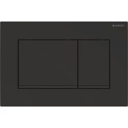 Geberit ovládacie tlačidlo SIGMA30 čierna mat/ čierna lesk plastová (115.883.16.1)